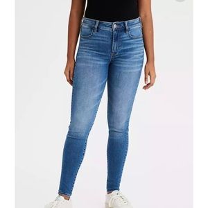 American Eagle High Waist Stretch Jegging Size 6 Short